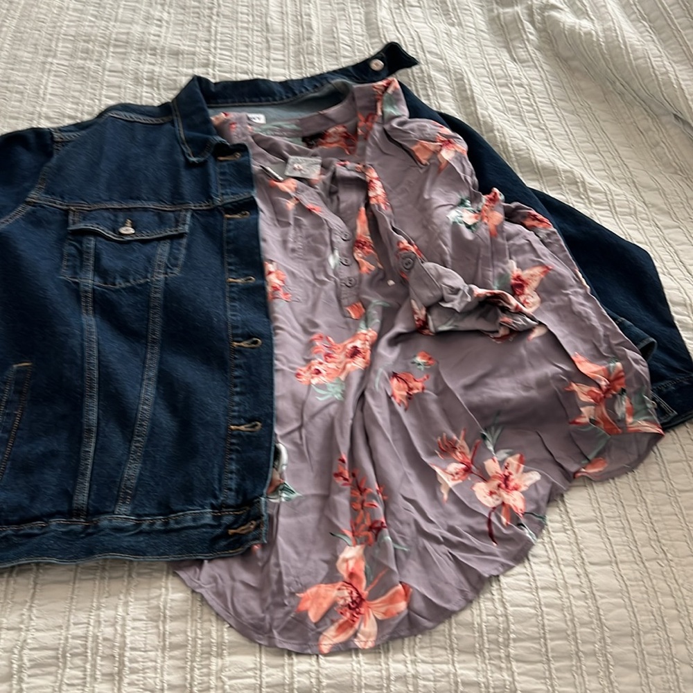 Torrid Floral Blouse